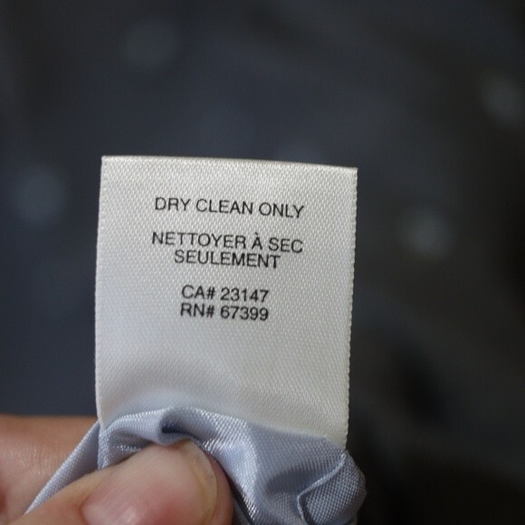 Talbots Gray Embroidered Floral Shift Dress Plus Size 20W Elegant Flowy Chic - Picture 16 of 16